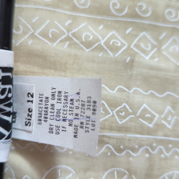 Kwai Vintage Jacket Shorts set bundle Printed Pattern Tie Dye Y2K Bohemian Boho - Picture 4 of 16